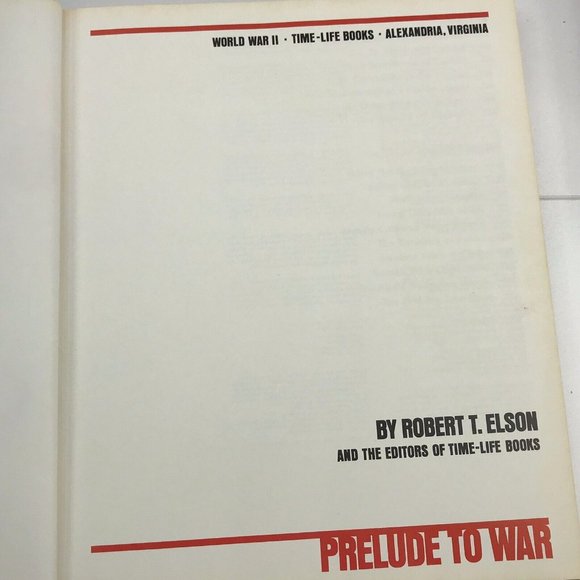 Life Time Books World War 2 Prelude to War Vintage 200 Pages WWII History - Picture 4 of 5
